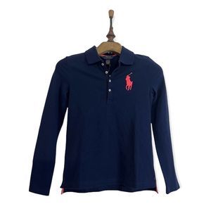 Polo Ralph Lauren Girls Longsleeve Shirt Size L 12-14